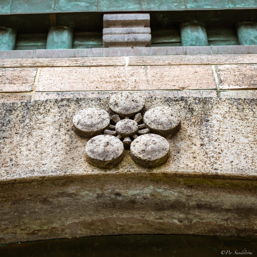 Japan, Ishikawa, Kanazawa. Helgedomen Oyama i stadsdelen Nagamachi. Shrine Oyama. Shinto.