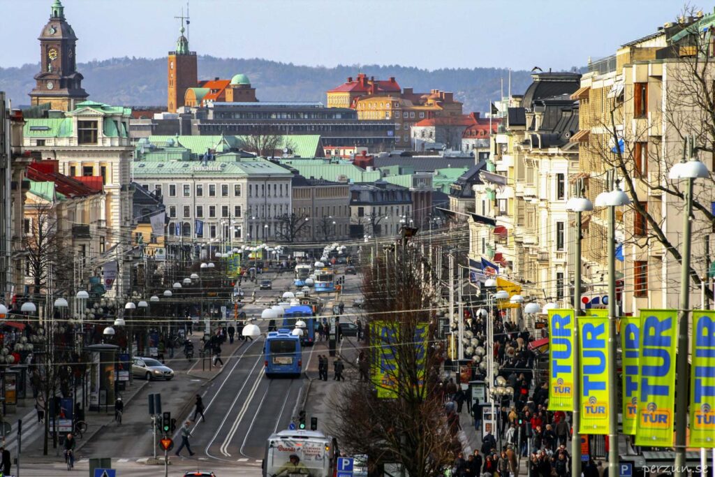 Göteborg enligt stadsplanen 1866