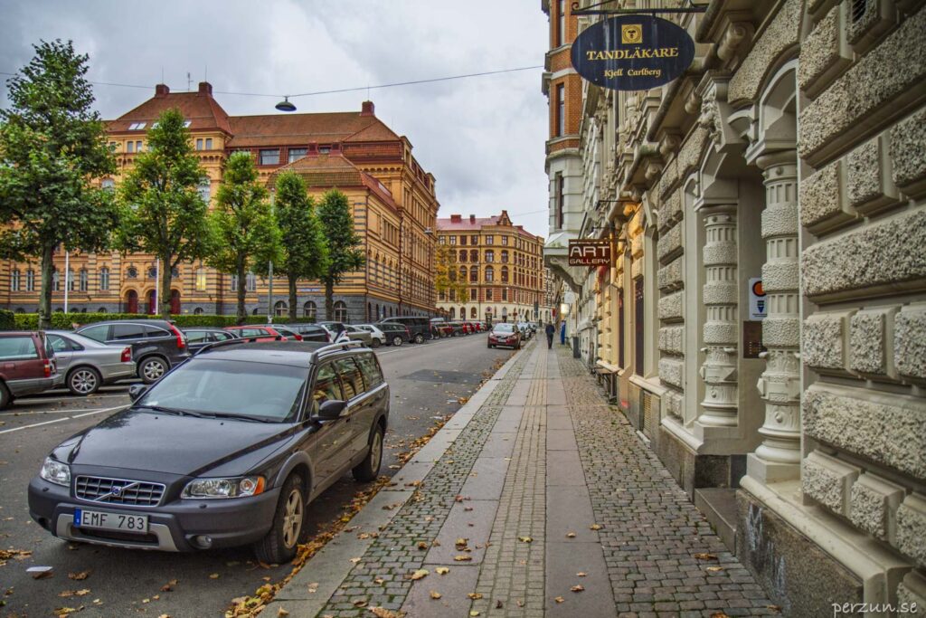 Göteborg enligt stadsplanen 1866