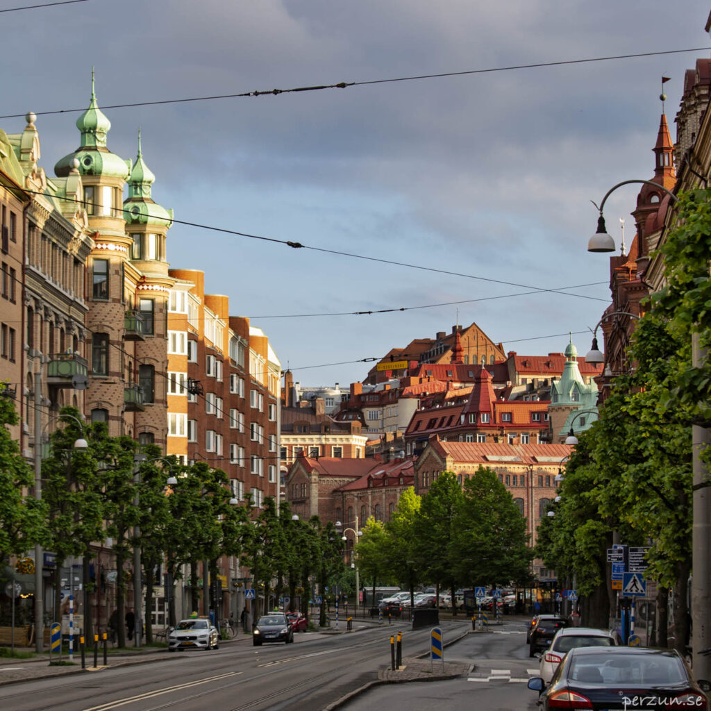 Göteborg enligt stadsplanen 1866