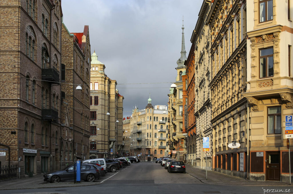 Göteborg enligt stadsplanen 1866