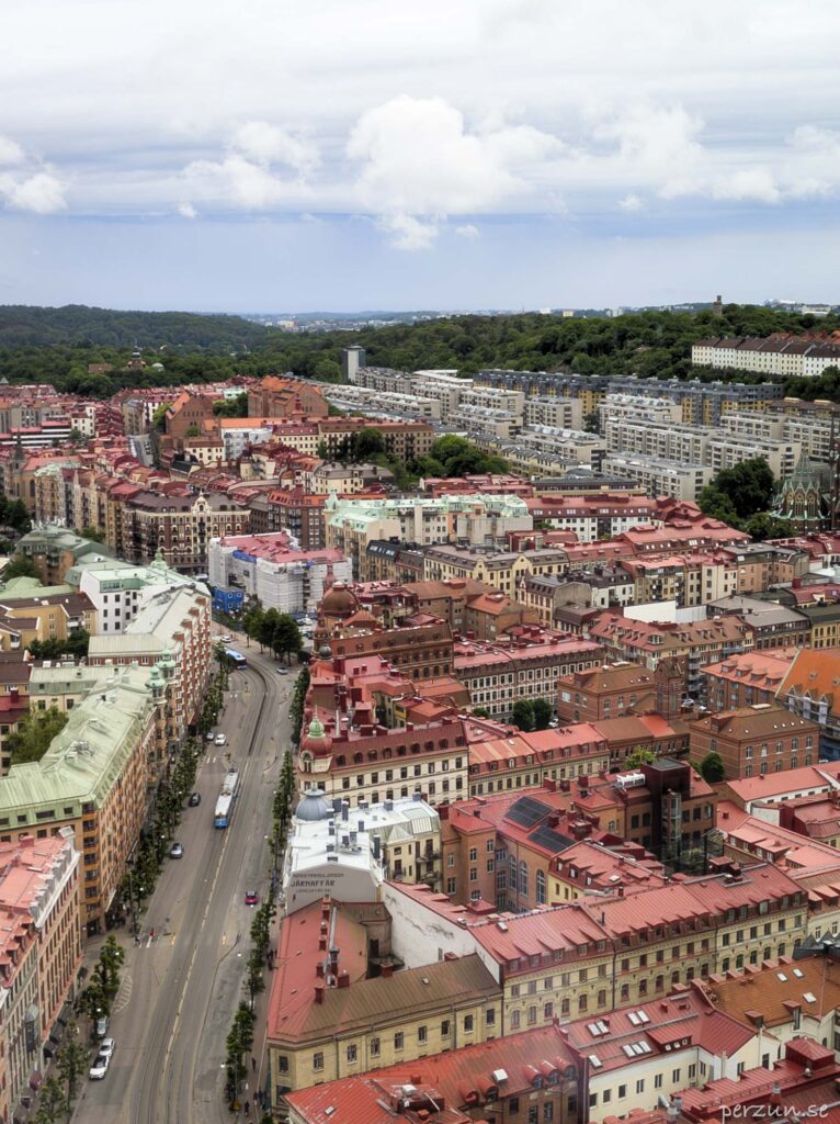 Göteborg enligt stadsplanen 1866